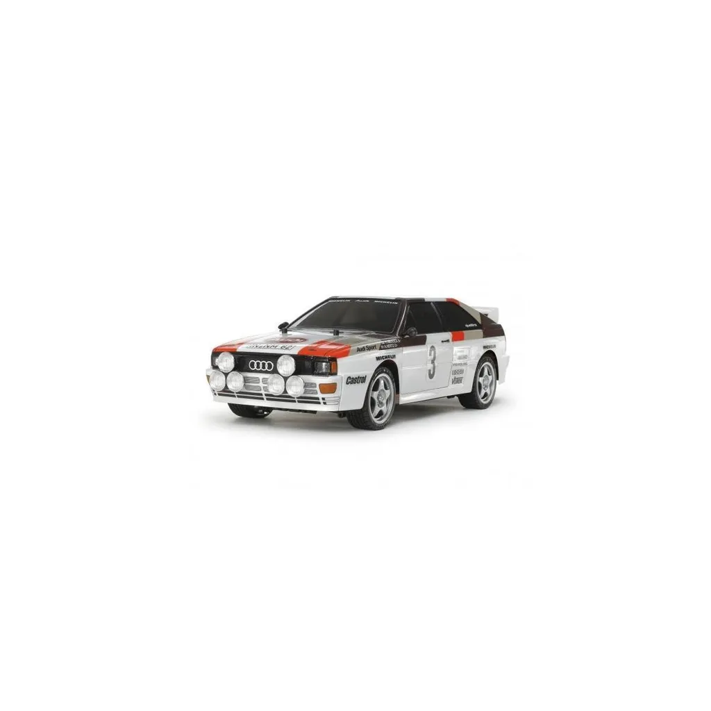 Audi Quattro A2 1/10 Tamiya Kit Voiture RC pour Circuit et Collection