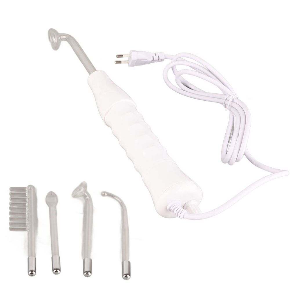 Handheld Portable Hochfrequenz-Elektrotherapie Akne Spot Behandlung Hautstraffung Faltenentfernung Dark Circle Removal Beauty Machine (Rotes Licht ...