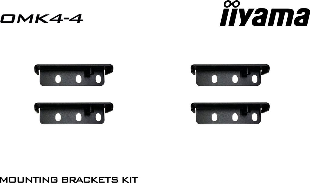 IIYAMA Zubehör OMK4-4 Befestigungswinkel für TF3239MSC