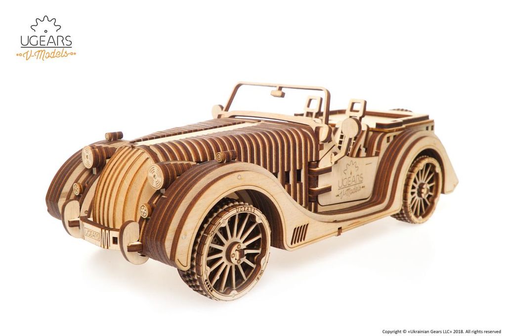 UGears UGE 412081, 437 kusov, 14 rok / roky Obrázok produktu 