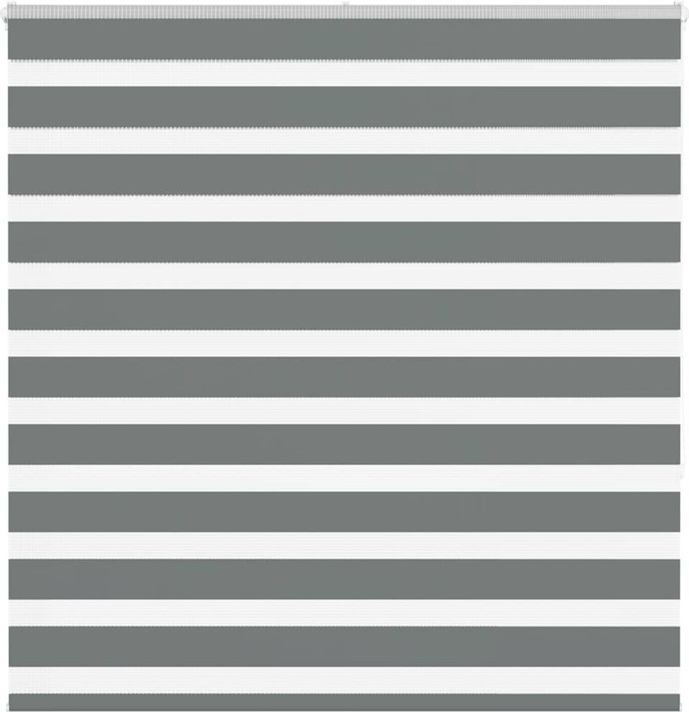 Doppelrollo Dunkelgrau 150x150 cm Stoffbreite 145,9 cm Polyester