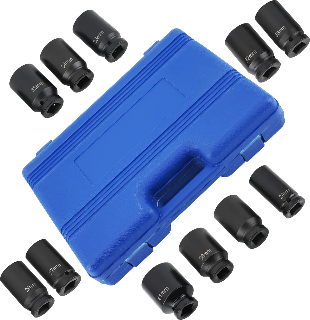 Douilles de force 3/4'' en acier renforcé 24-41mm - Haute résistance