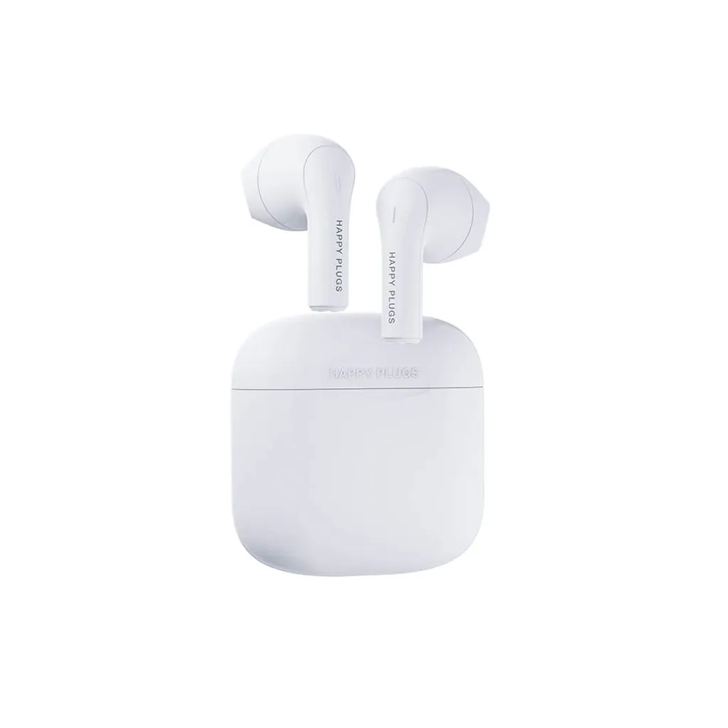 Happy Plugs Joy TWS Bianco: Auricolari Bluetooth Fashion per Tutti i Giorni - 2