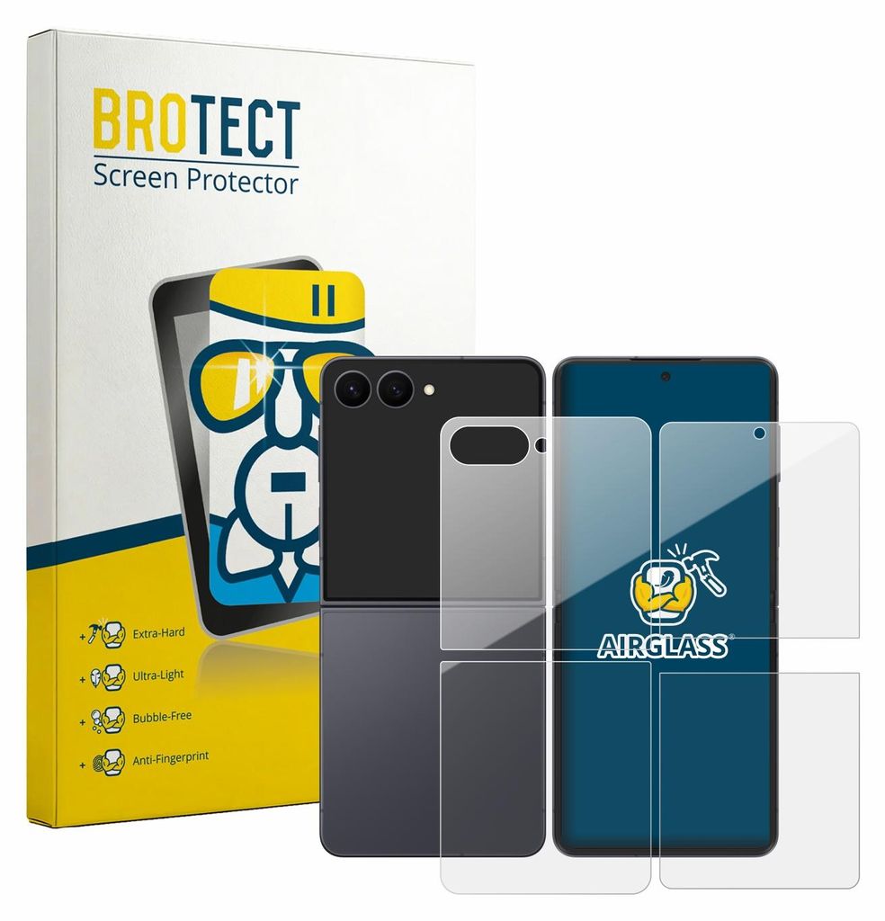 BROTECT Schutzglas für Samsung Galaxy Z Flip 8 Produktbild 