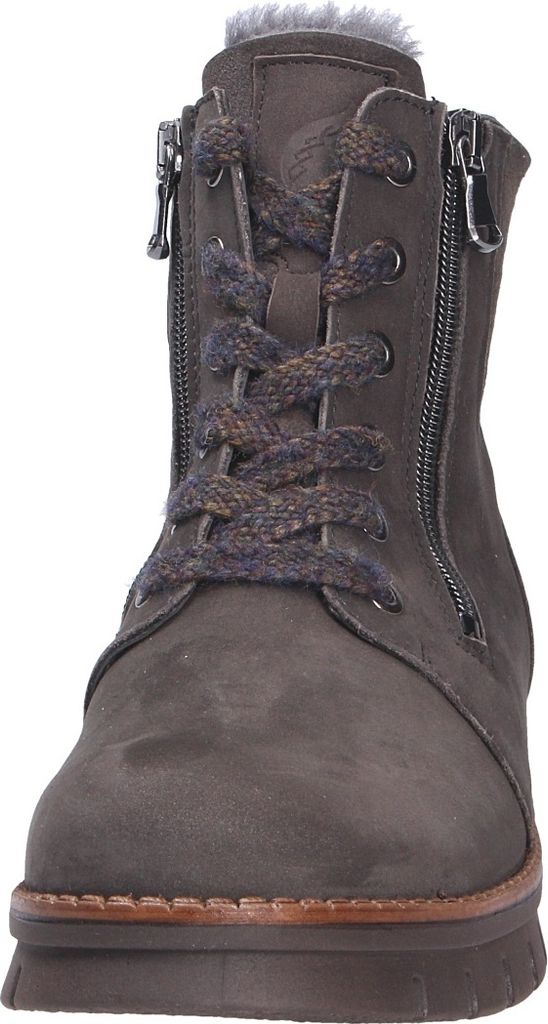 Waldläufer H-Saiga Bootie - Schnürbootie Mit Warmfutter In Weite H