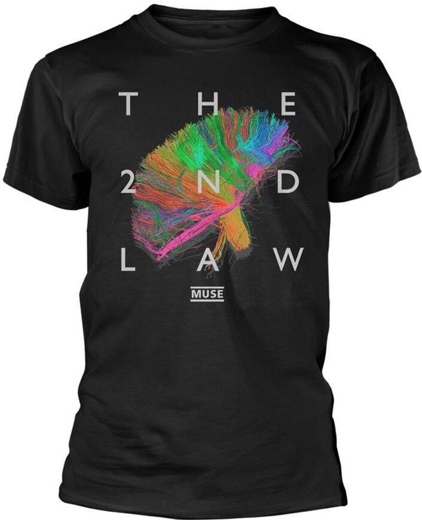 Muse - "The 2nd Law" T-Shirt für Herren/Damen Uni PH1231 (XXL) (Schwarz)