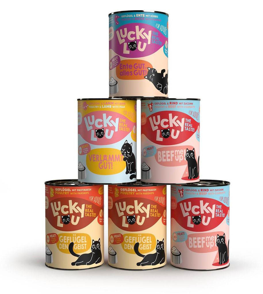 Lucky Lou Lifestage Adult Tasty-Mix 6x 400 g Produktbild 