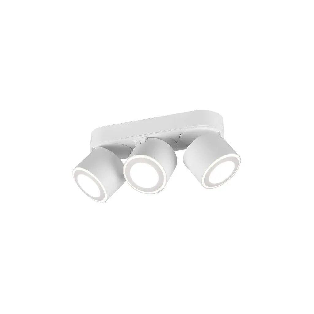 Illuminazione Moderna: Plafoniera Bianco Trio Taurus per Interni Minimal