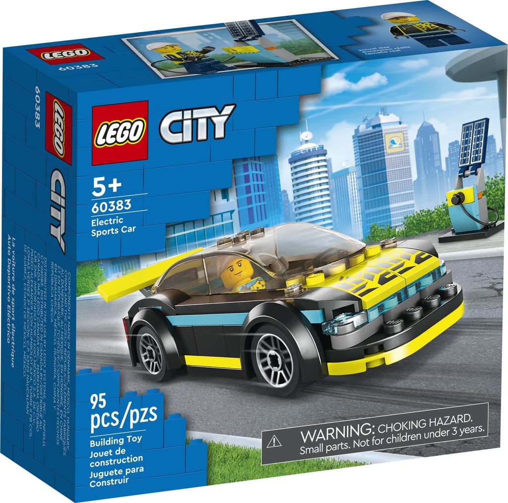 Lego City Auto Sportiva Elettrica 60383 Immagine del prodotto 
