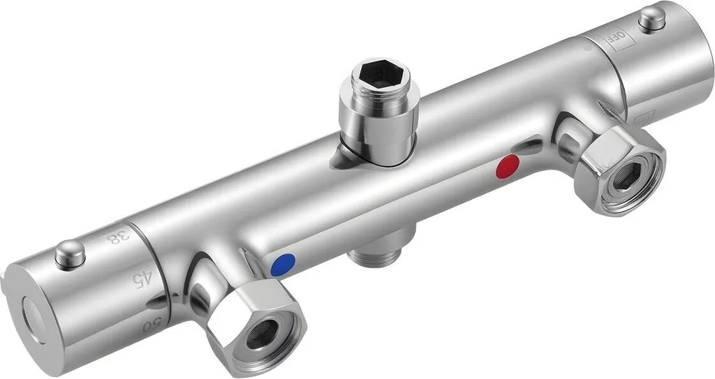 Ricambio Valvola Termostatica Doccia Ottone Secure Lock 38 per Camper