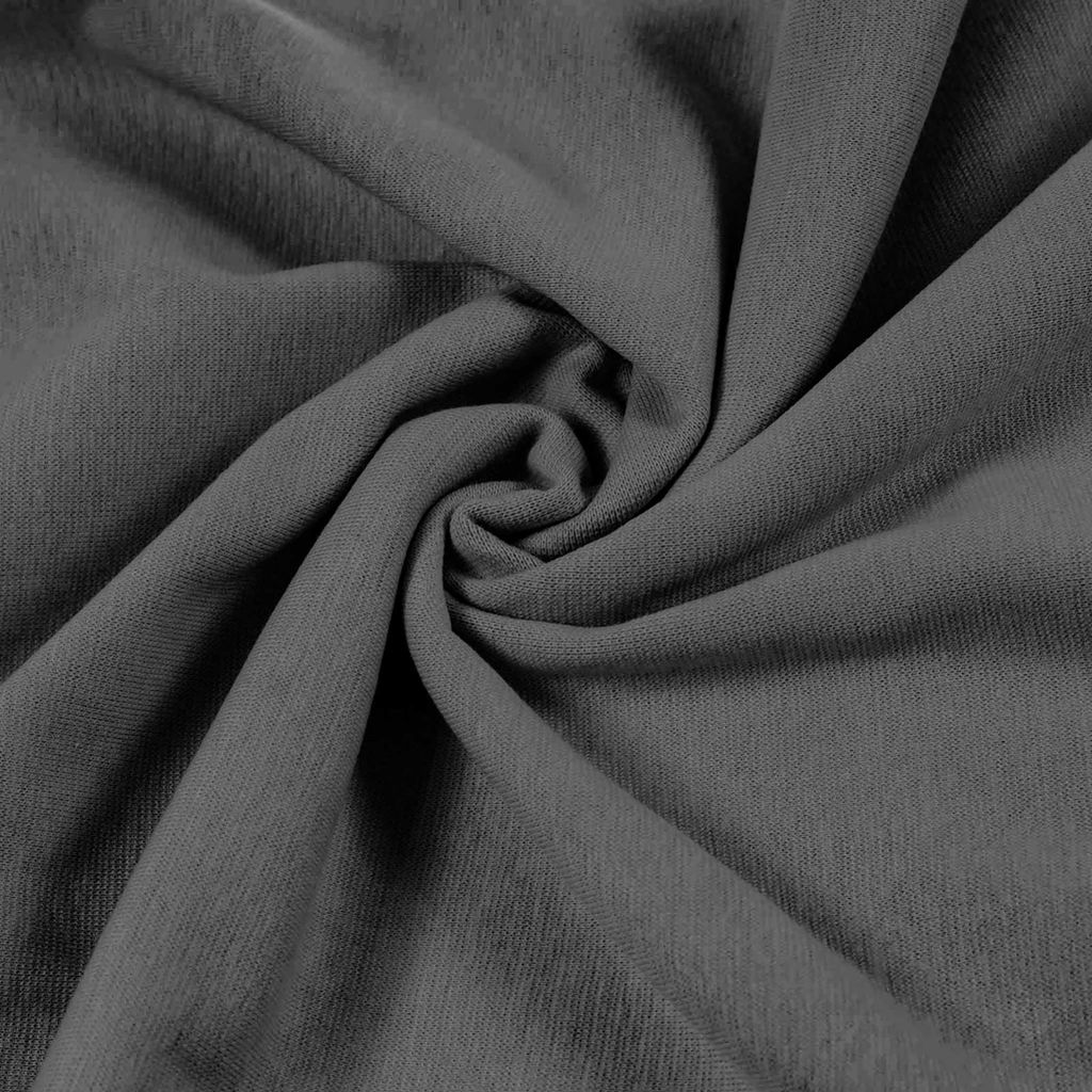 Bündchenstoff Schlauchware 35(70)cm breit Meterware ab 25cm Jersey Oeko-Tex grau