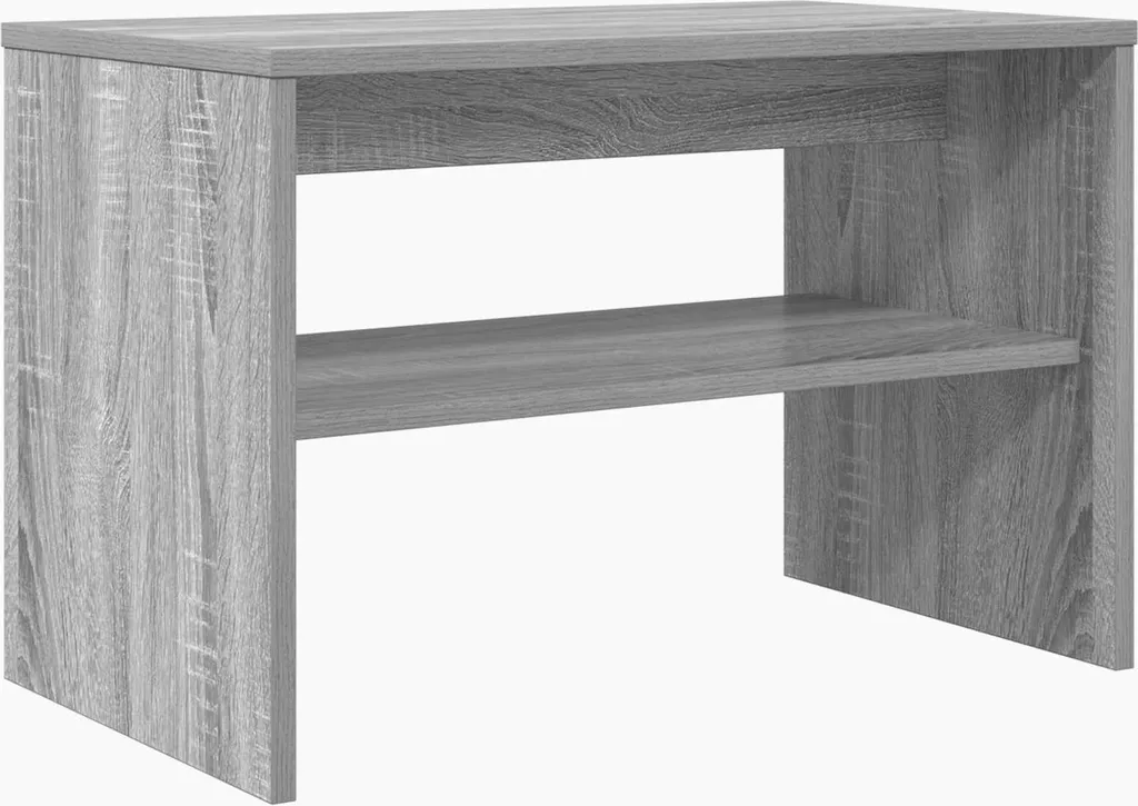 SYFAX Mobile TV Grigio Sonoma 60x35x40 cm in Legno Multistrato Robusto