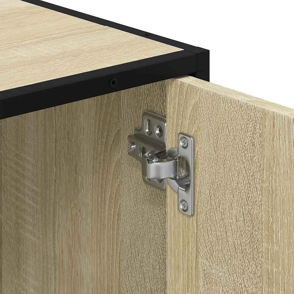 Miglior Mobile Bagno 90cm SYFAX Rovere Sonoma | Qualità Massello - 9