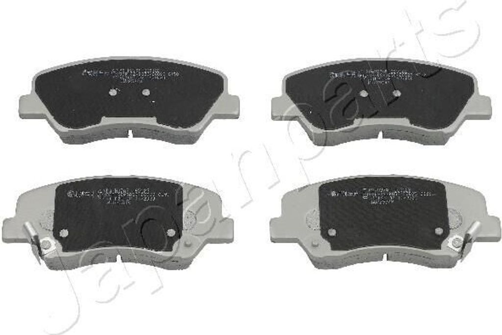JAPANPARTS PA-H27AF - OE 581011RA00 Bremsbeläge, Vorne für Accent IV (RB), i20 (GB, IB), Rio III (UB), Rio IV (FB, SC, YB)
