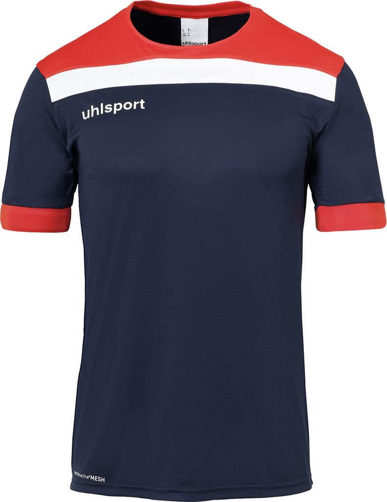 uhlsport Trainings-T-Shirt OFFENSE 23 Unisex 1003804_01 marine/rot/weiß XXL