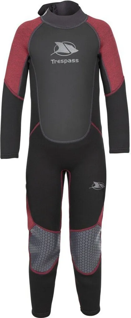 Combinaison de natation enfant Trespass Amigo Junior rouge taille 7-8 ans