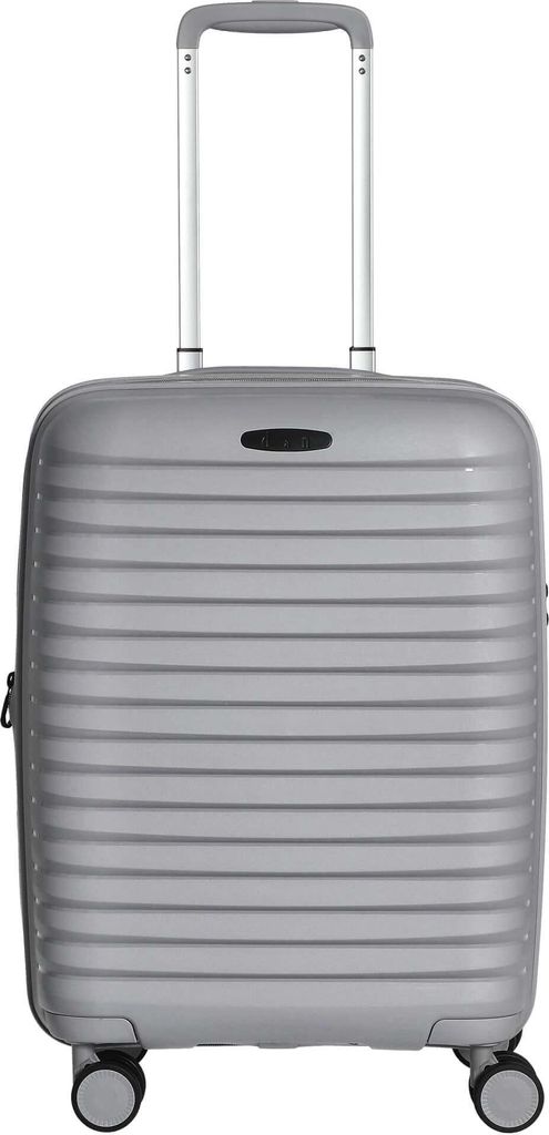 d&n Travel Line 4500 4-Rollen Kabinentrolley 55 cm - Grey