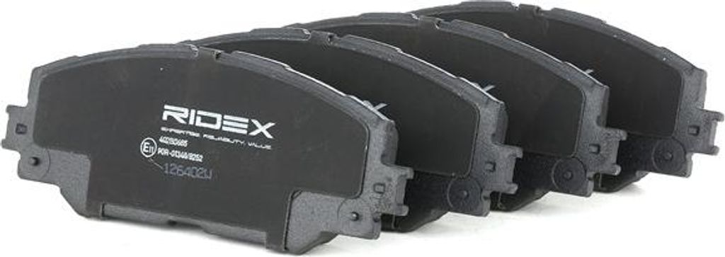 RIDEX Bremsbeläge Satz Vorne für TOYOTA Yaris Schrägheck (P13) 402B0685