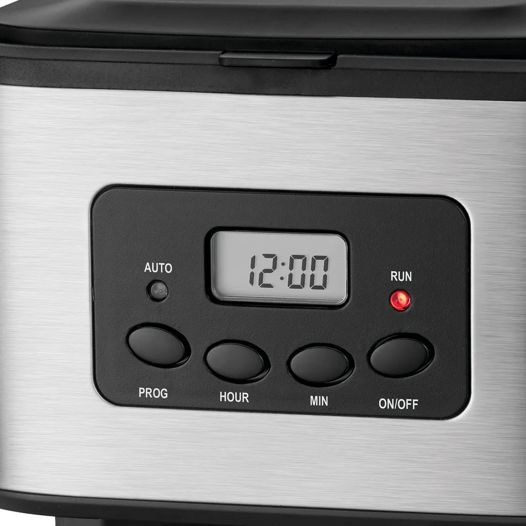 Machine à café programmable Clatronic KA 3642 argent avec carafe verre - 6