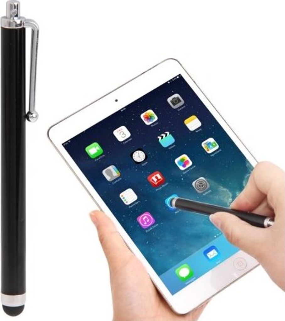 2x Display Touch Pen Eingabe Stift für iPad iPhone Samsung Huawei Xiaomi Schwarz