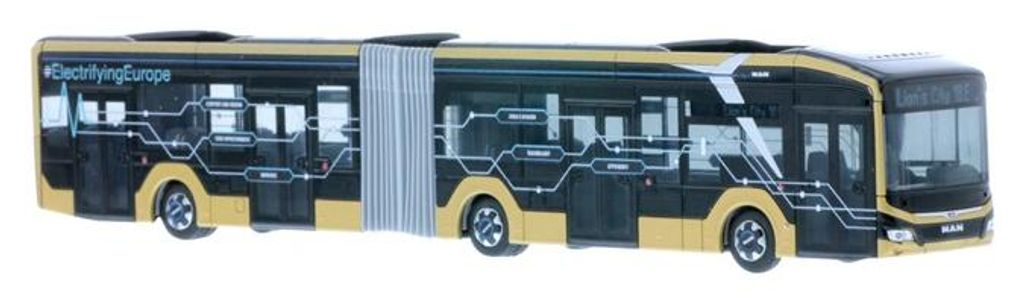 Rietze 76500 - 1/87 MAN Lion's City 18 E Vorführdesign - Produktbild 