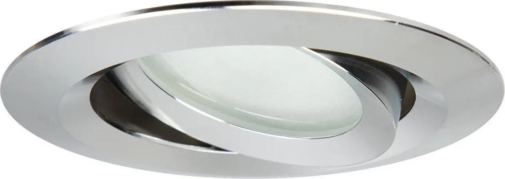 Lampada Soffitto LAGOS 1xGU10 Cromo IP65 | Robusta e Orientabile