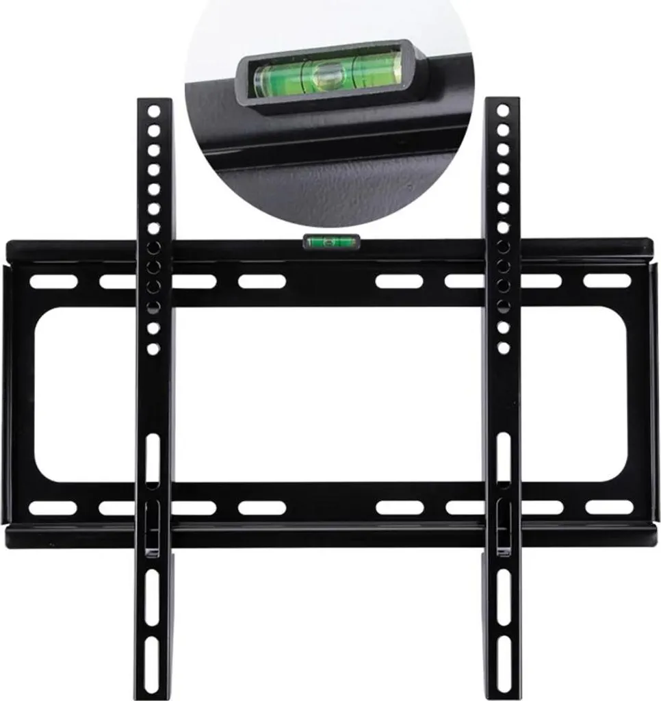 Supporto TV da parete - Supporto universale regolabile - Per televisori da 81-165 cm - Capacità di carico 50 kg - Metallo - Dimensioni 20 cm