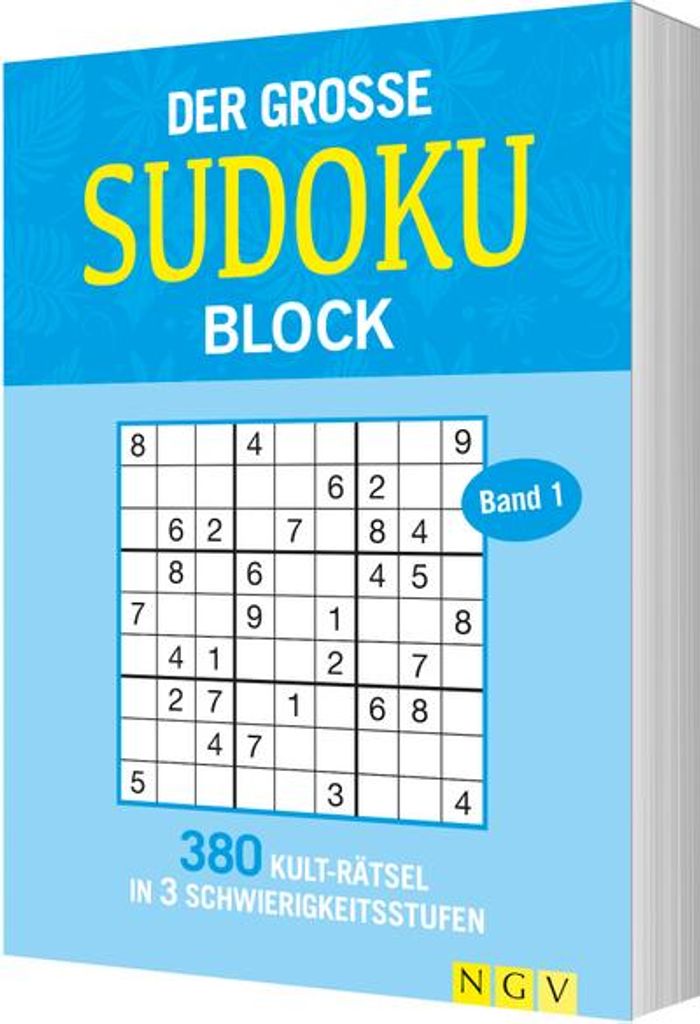 Der große Sudoku Block Band 1 Immagine del prodotto 