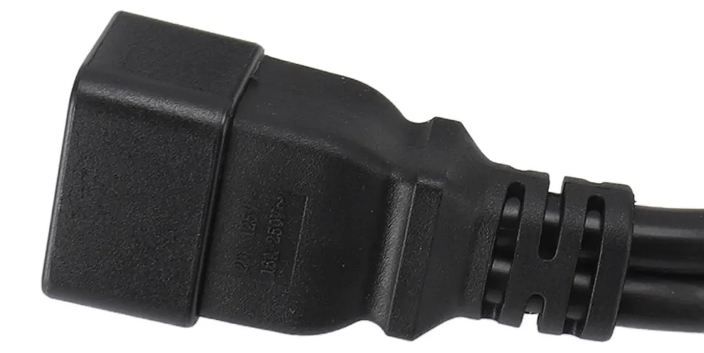 Câble Double IEC320 C19 vers C20 Solution Manque de Prises PDU - 4