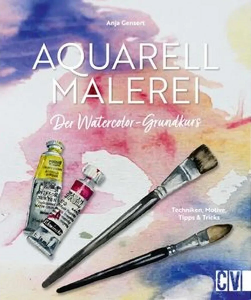 Livre initiation aquarelle : le cours de base complet en peinture