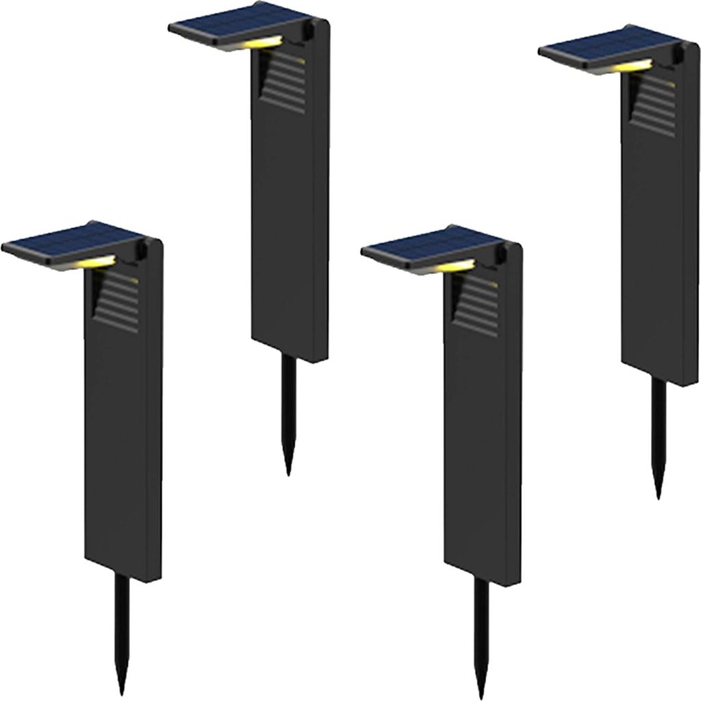 Set Mit 4 Solar Erdspießpfosten OSTRY h41cm Produktbild 
