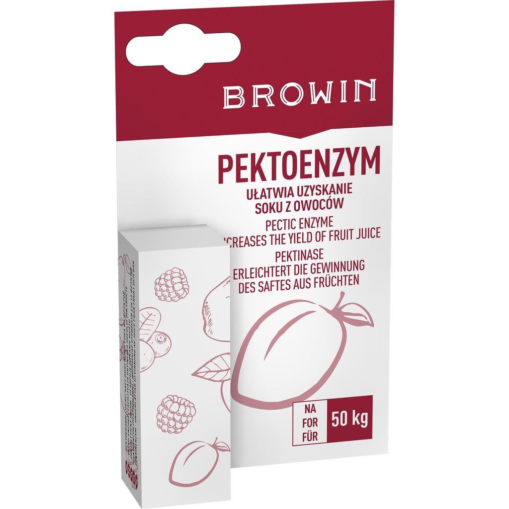 Browin Pektinase 10 Ml - Hilfreich Bei Der Saftgewinnung Produktbild 