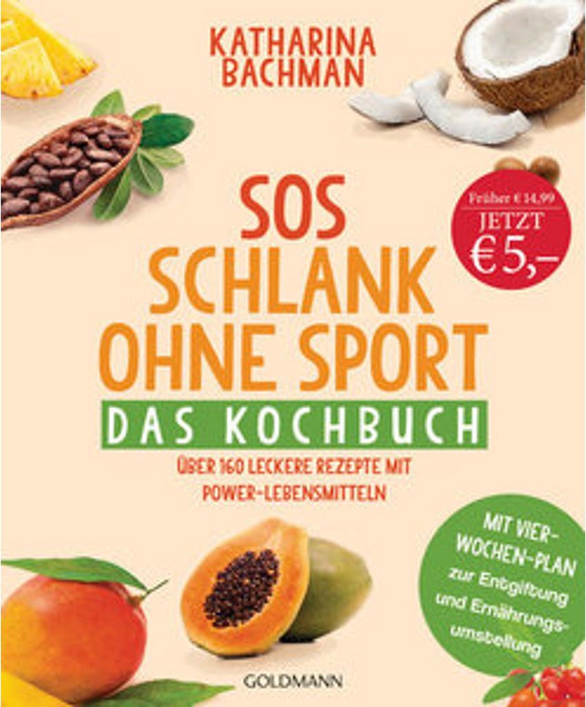 SOS Schlank ohne Sport - Das Kochbuch Immagine del prodotto 