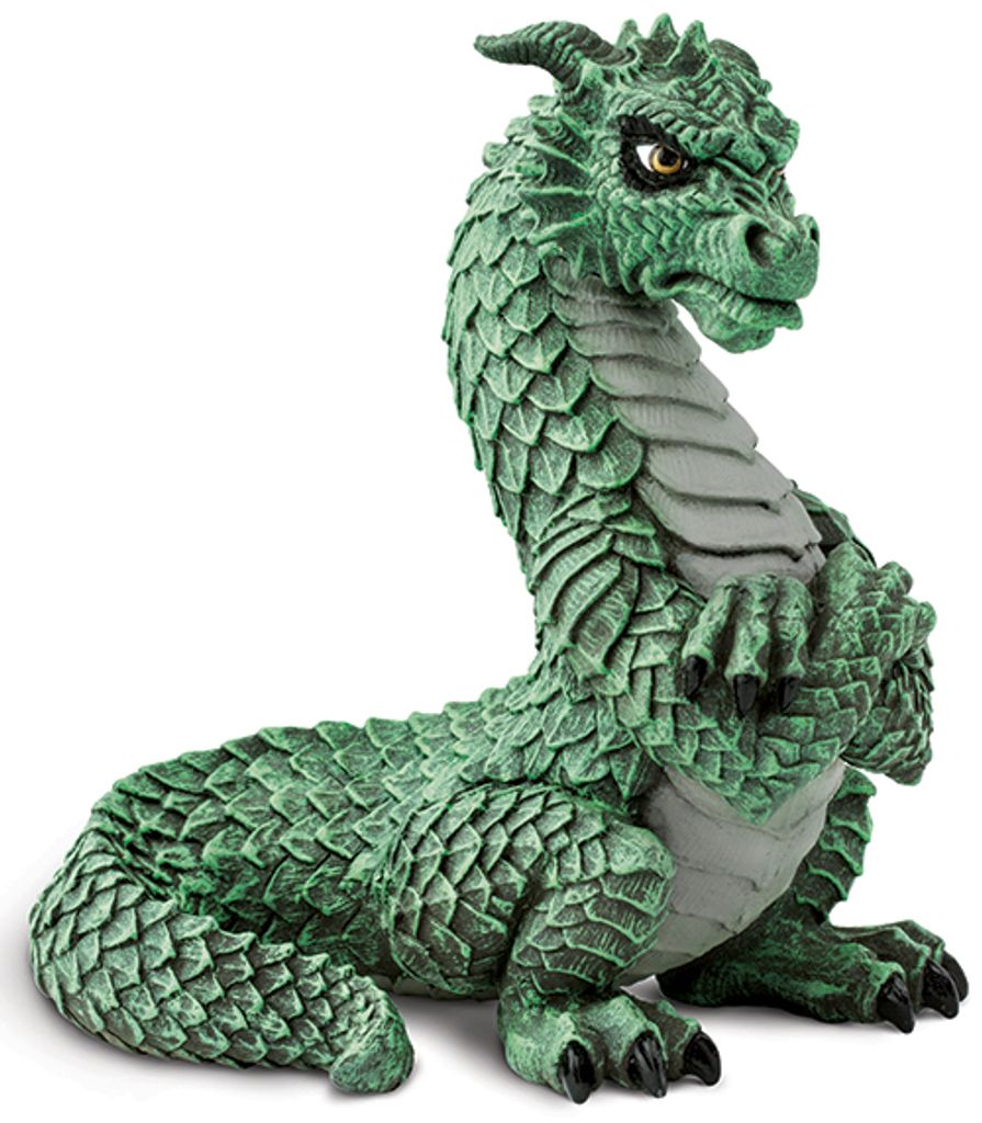Safari Ltd Grumpy Dragon, Drachen, Grün, Grau, 1 Stück(e) Produktbild 