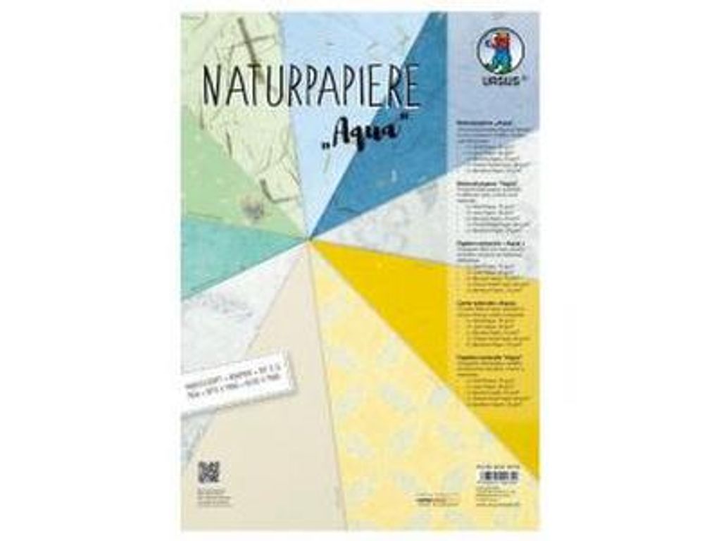 Naturpapier Aqua 23x33cm VE=10 Blatt