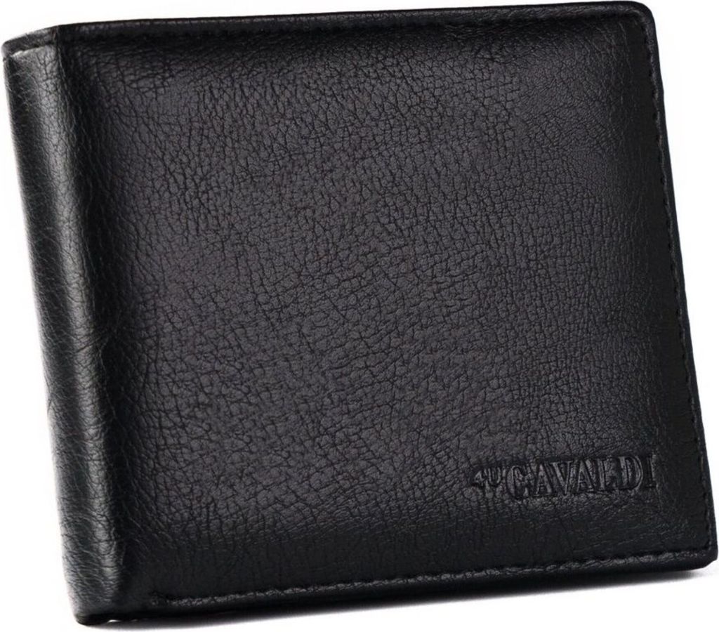 4U Cavaldi Brieftasche für Männer Mopsis schwarz One size