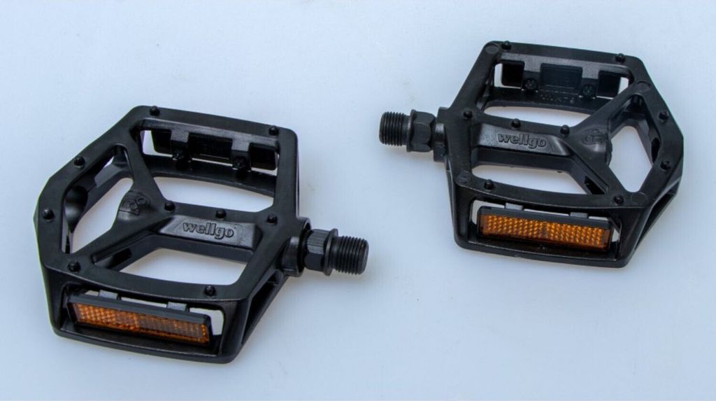 WELLGO B249DU Freeride-Pedale Schwarz Produktbild 