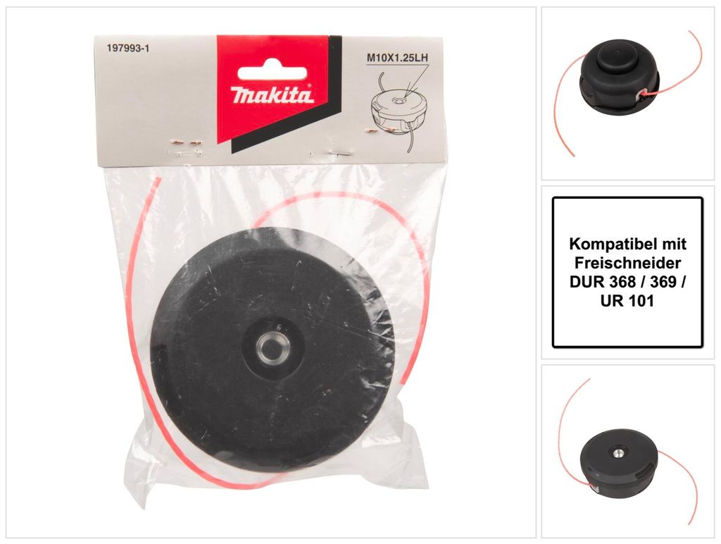 Makita 197993-1 Fadenkopf (2-fädig) Ø 2,4mm Dur 368 369 Produktbild 