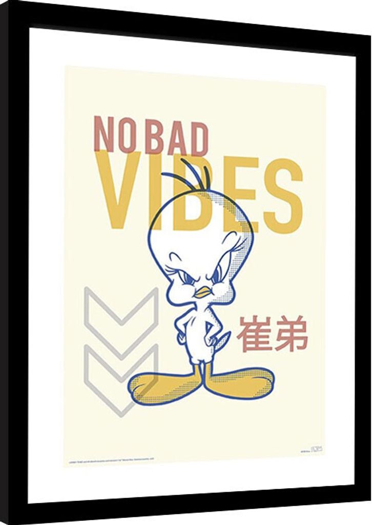 Looney Tunes - Tweety Vibec Gerahmte Poster, Bilder