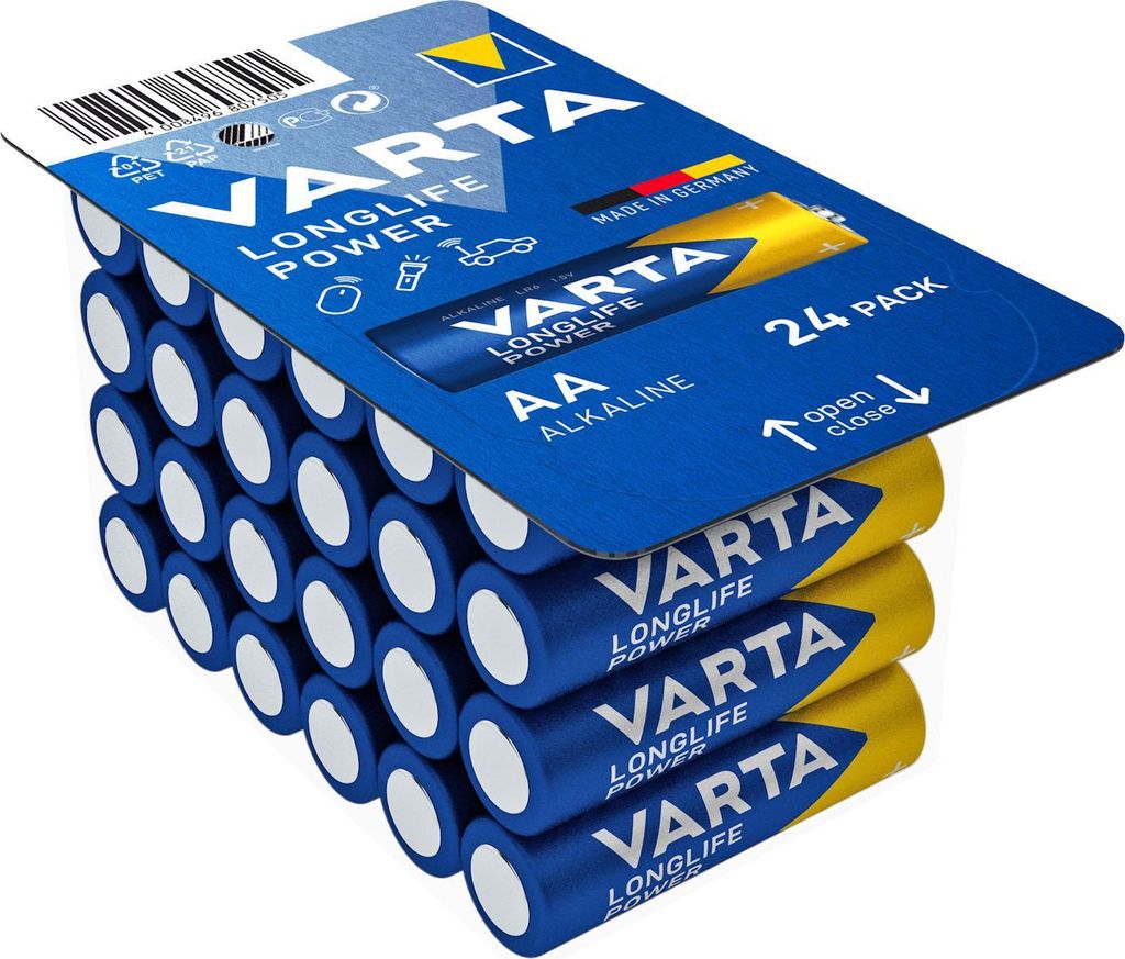 Varta "HIGH ENERGY" ALKALI-MANGAN AA / LR6 1.5V Image du produit 