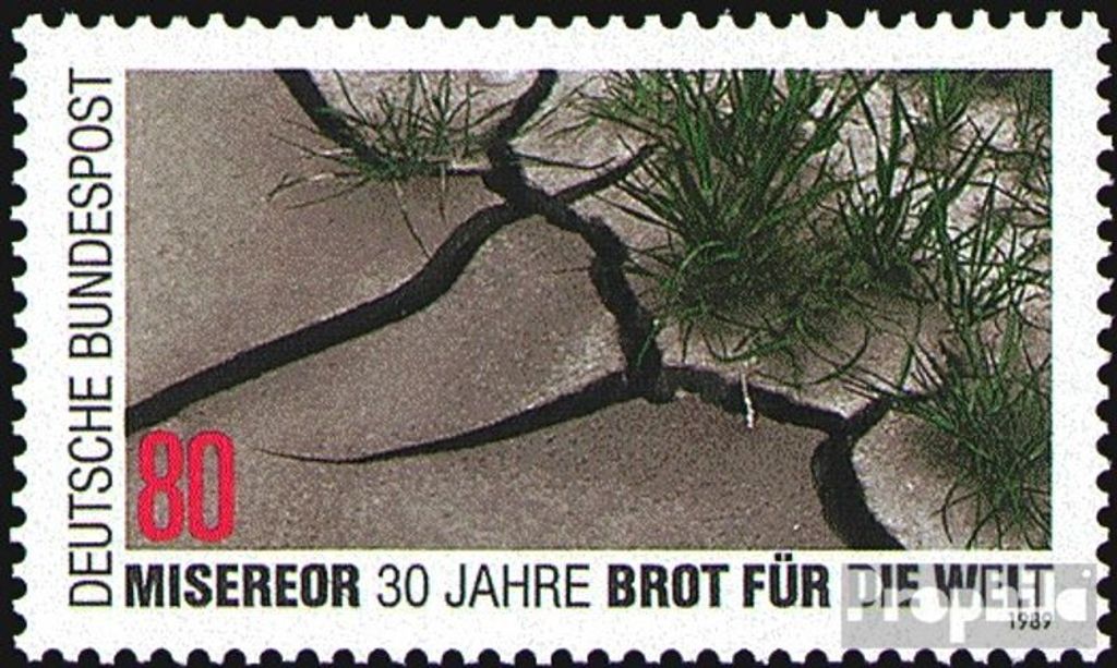 Briefmarken BRD (BR.Deutschland) 1989 Mi 1404 (kompl.Ausgabe) postfrisch 30 Jahre Misereor und Brot für die Welt