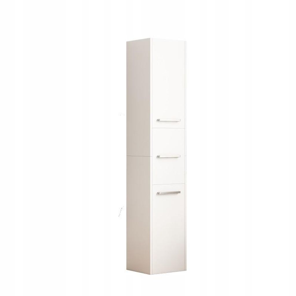Scaffale moderno bianco alto Loft a 3 ante 170 cm Immagine del prodotto 