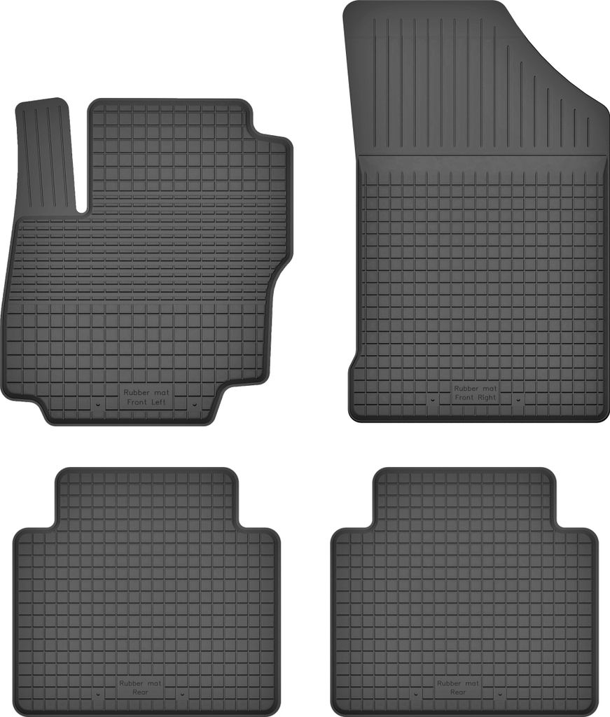 Wielganizator Gummimatte Für Seat MII Fahrerseite - Perfekte Passform