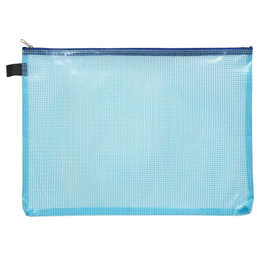 Pochette de transport A4 bleue pour protéger vos documents en voyage