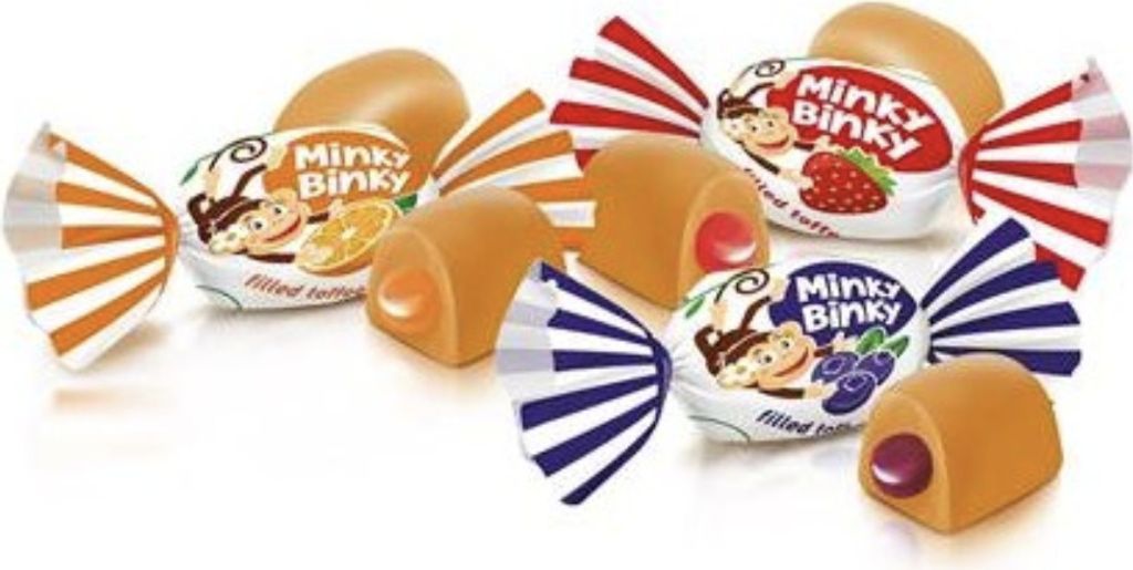 Roshen Minky Binky Milchbonbons 1 kg Produktbild 