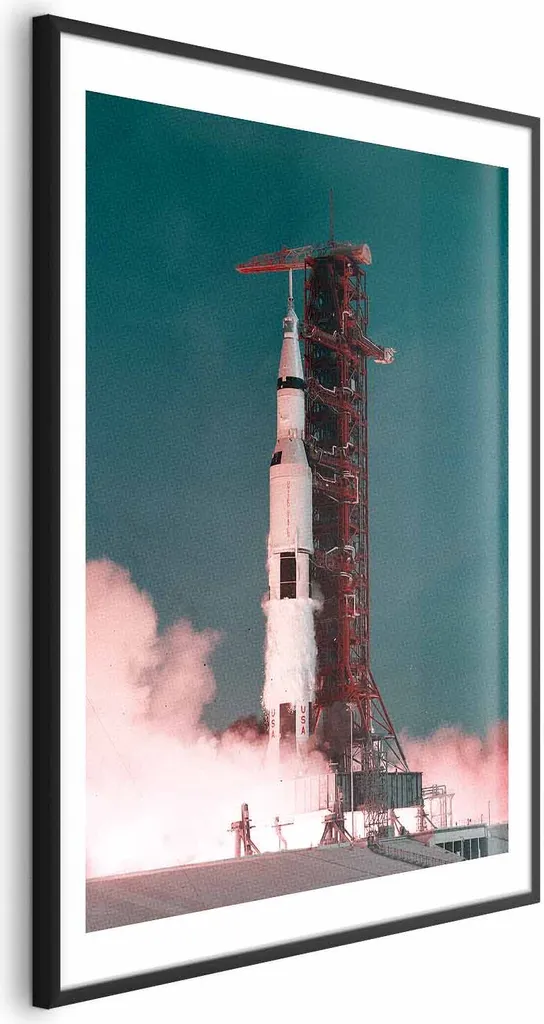 Poster Grande Inizio 40x60 con Cornice Nera | Quadro Moderno Arredo