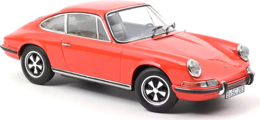 Norev 187628 Porsche 911 E 1970 orange 1:18 Produktbild 
