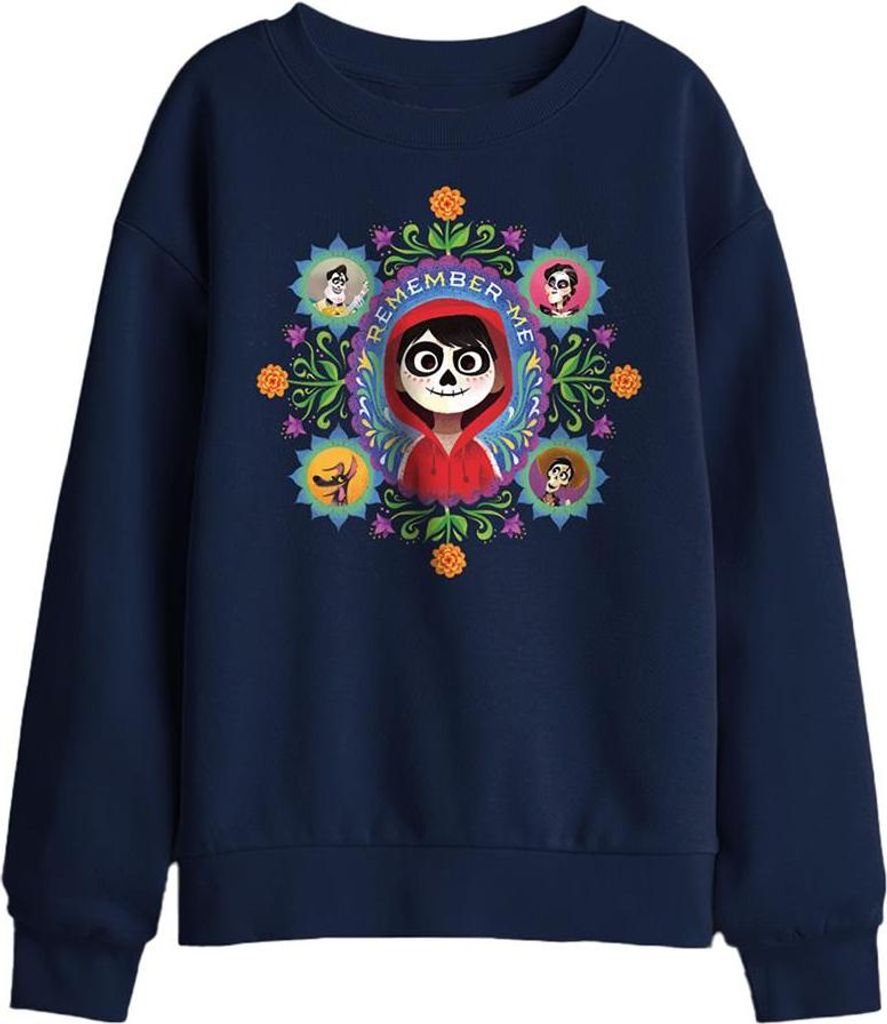 Coco - "Remember Me" Sweatshirt für Kinder TV29609 (128) (Marine)