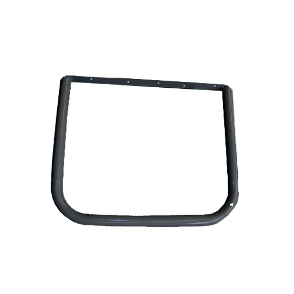 ATIKA Ersatzteil | Standbein links (grau) für Gartenhäcksler ALF 2300 / ALF 2500 / ALF 2800