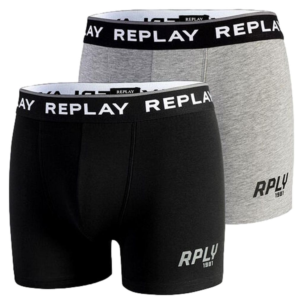 Replay Unterhose Trunks 2er Pack